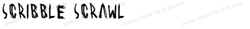 Scribble Scrawl字体转换